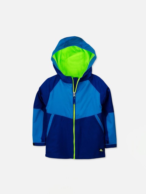 

Cherry Crumble Unisex Kids Blue Colourblocked Bomber