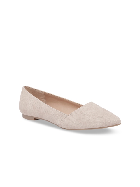 

Call It Spring Women Nude-Coloured Solid Ballerinas