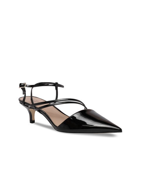

Call It Spring Women Black Solid Pumps