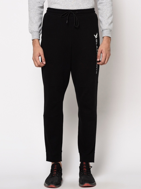 

Blackberrys Men Black Solid Slim-Fit Joggers