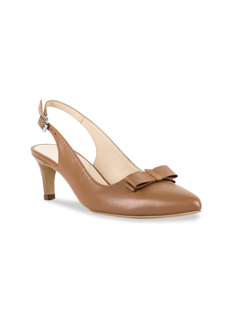 

Vanilla Moon Women Tan Solid Pumps