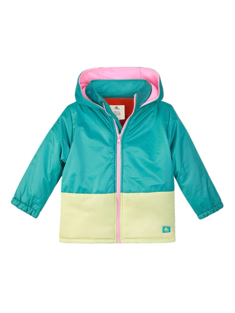 

Cherry Crumble Unisex Kids Multicoloured Colourblocked Padded Jacket, Multi