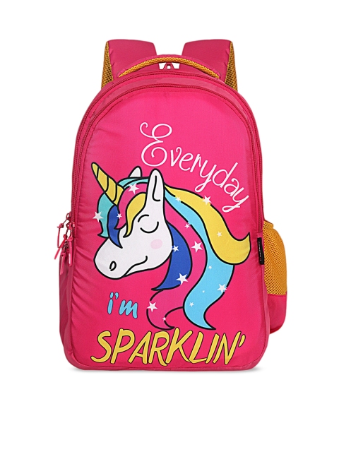 

Priority Girls Pink Graphic Backpack