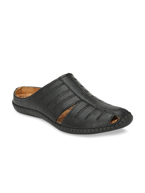 

El Paso Men Black Sandals