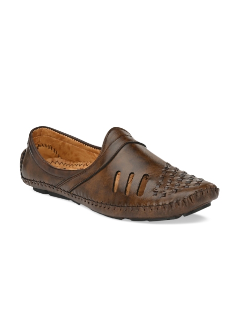 

El Paso Men Brown Shoe-Style Sandals