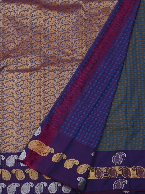 

Pothys Navy Blue & Gold Art Silk Woven Design Saree