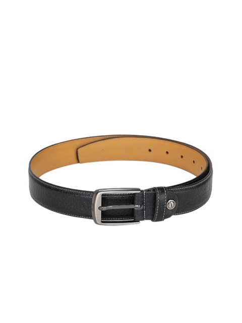 

Alvaro Castagnino Men Black Solid Leather Belt