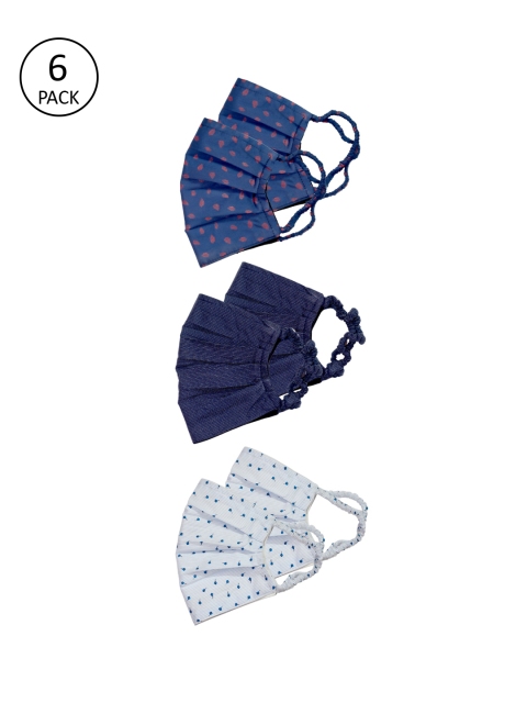 

Bellofox Outdoor Mask Set of 6, Blue