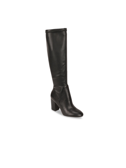 ALDO Women Black Solid Heeled Boots