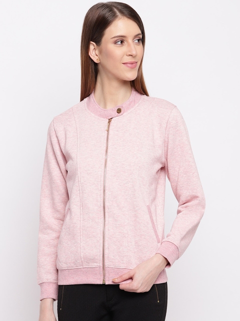

Miss Grace Women Pink Solid Sweatshirt