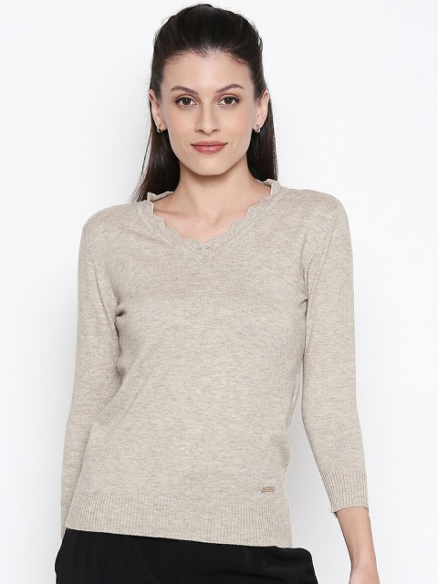 

Manola Women Beige Solid Top