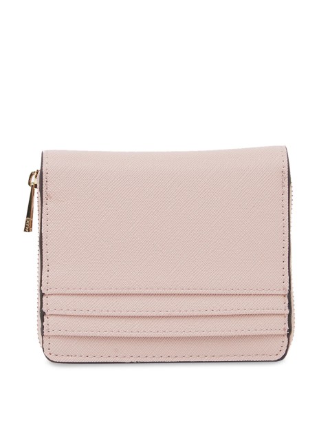 

ALDO Women Pink Solid Two Fold Wallet