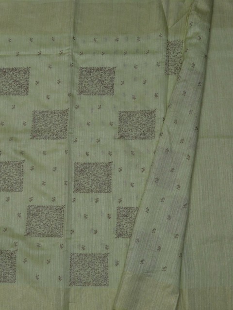 

Pothys Green Woven Design Silk Cotton Saree
