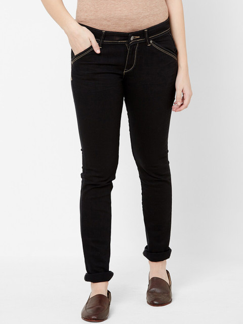 

Juliet Women Black Slim Fit Mid-Rise Clean Look Jeans