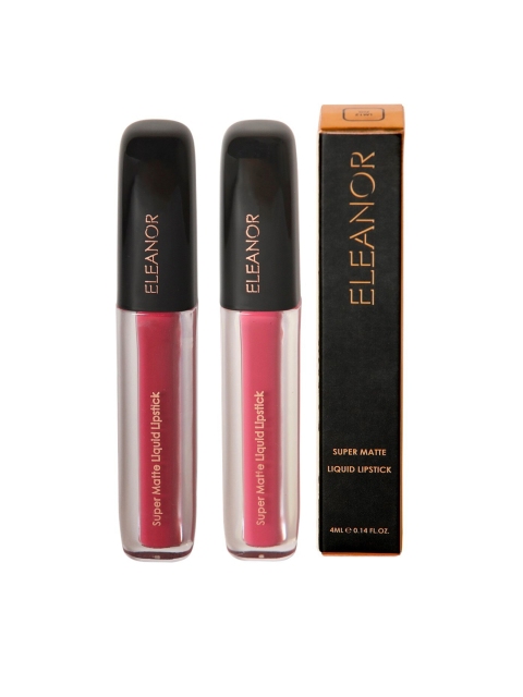 

ELEANOR Set of 2 Super Matte Liquid Lipsticks, Red