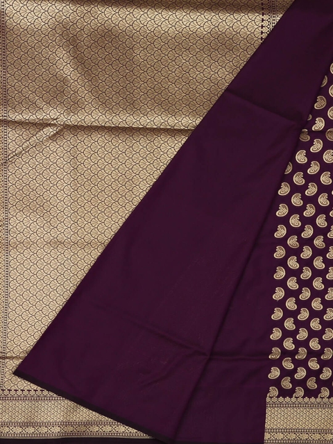 

Pothys Purple & Beige Art Silk Woven Design Saree