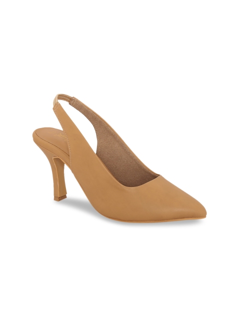 

Siendo Desi Women Beige Solid Slim Heels