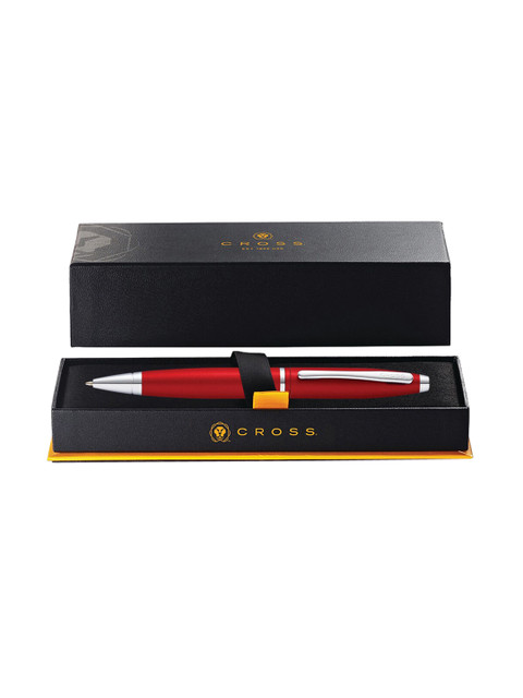 

Cross Red & Silver-Toned Chrome Appts Ball Point Pen With Gift Box