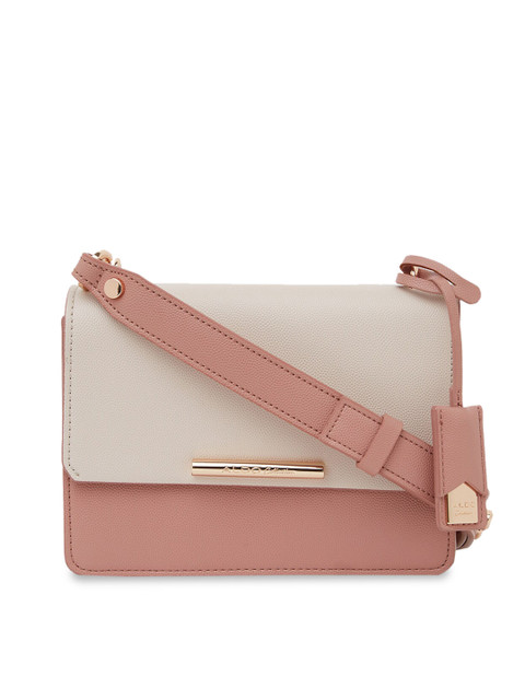 

ALDO Pink Solid Sling Bag