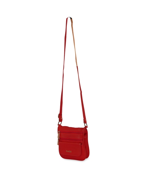 

KLEIO Red Solid Sling Bag