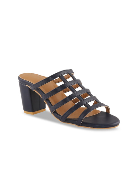 

Siendo Desi Women Blue Solid Gladiators Heels