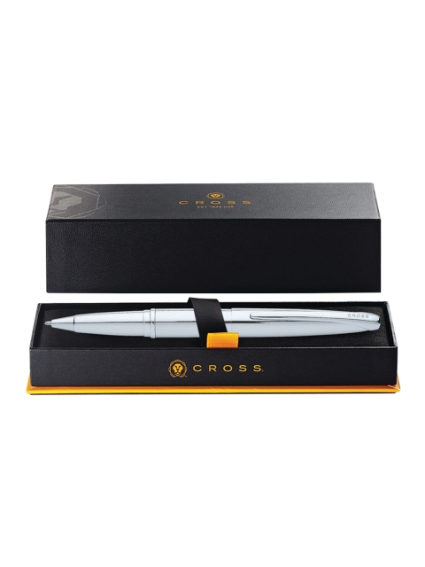 

Cross Silver-Toned ATX Pure Chrome Rolling Ball Pen With Gift Box