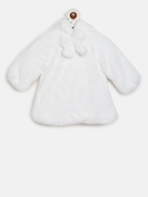 

Chicco Girls White Solid Tailored Jacket