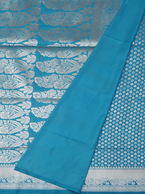 

Pothys Blue Woven Design Art Silk Saree