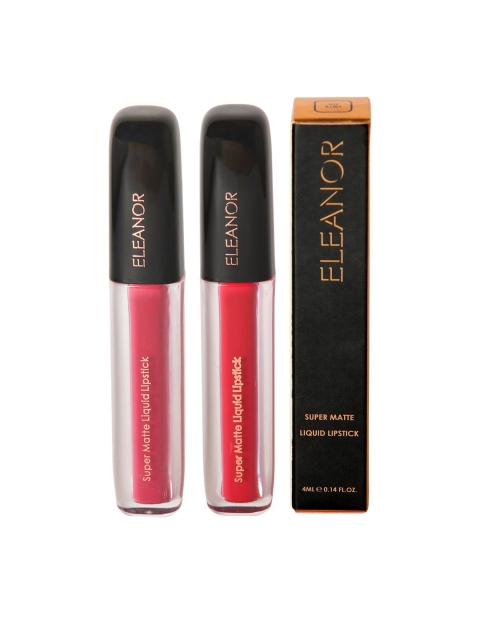 

ELEANOR Set of 2 Super Matte Liquid Lipstick 8 ml, Red