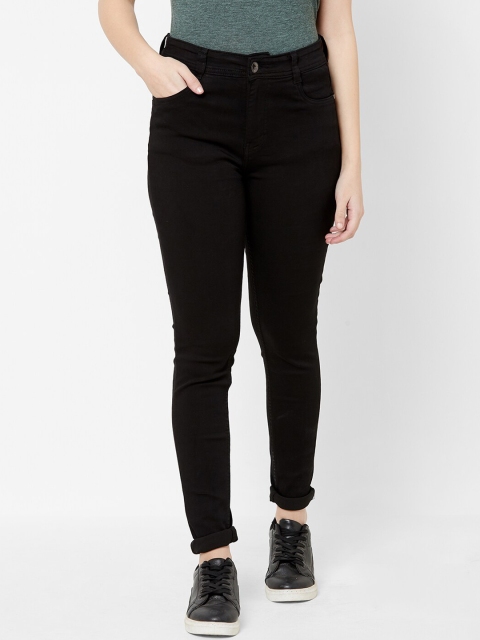 Juliet Women Black Slim Fit High-Rise Clean Look Jeans