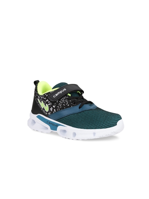 

Campus Unisex Kids Green Mesh Running Shoes