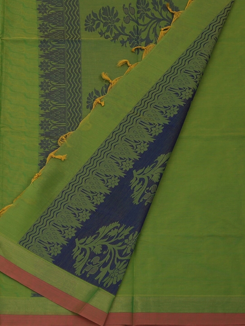 

Pothys Green Printed Pure Cotton Saree