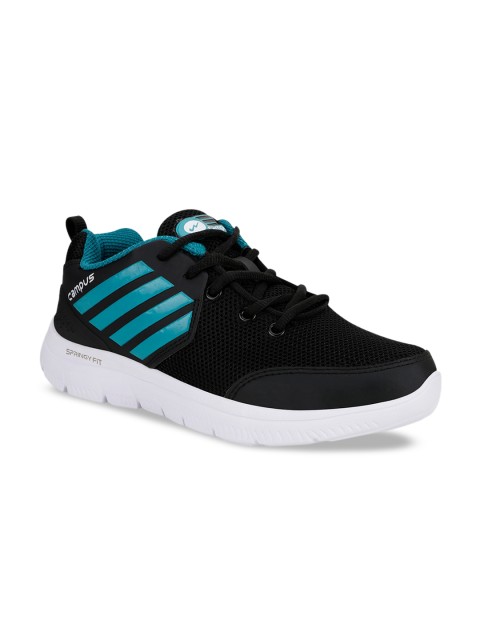 

Campus Unisex Kids Black Mesh Running Shoes