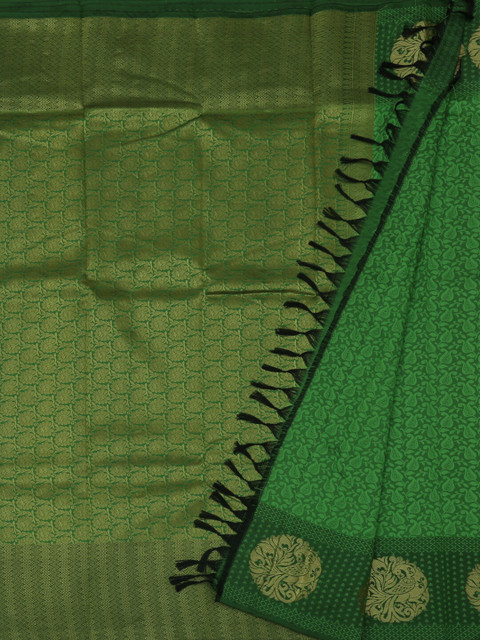 

Pothys Green Woven Design Art Silk Saree
