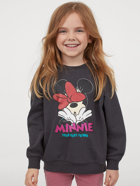 

Printed sweatshirt, Grey