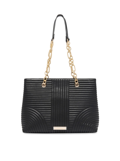 

Forever New Black Textured Shoulder Bag