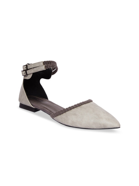 

Inc 5 Women Grey Solid Ballerinas