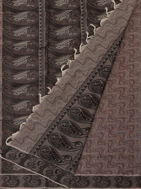

Pothys Grey Printed Pure Cotton Saree