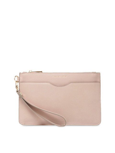

Forever New Pink Solid Clutch