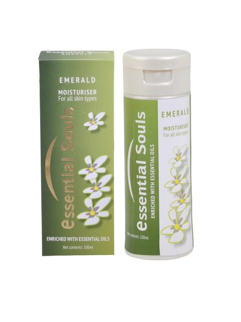 

Essential Souls Emerald Moisturiser - 100 ml, White
