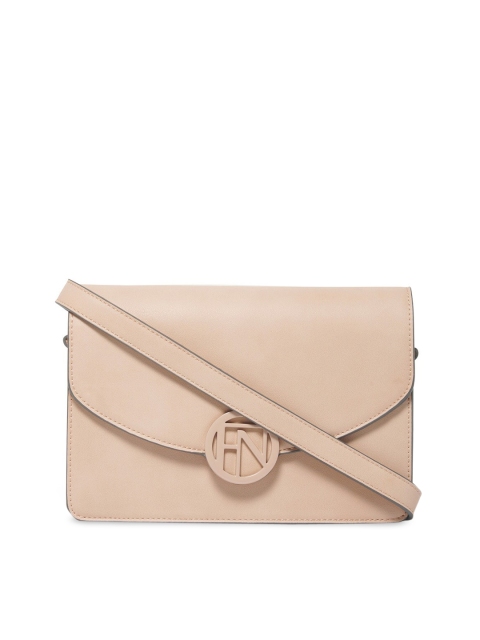 

Forever New Beige Solid Sling Bag