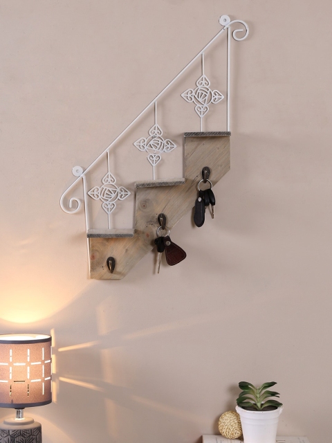 

Aapno Rajasthan Blue & Pink Stairs Style Hanging Planter Pot Stand