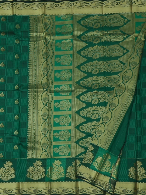 

Pothys Green Woven Design Art Silk Saree