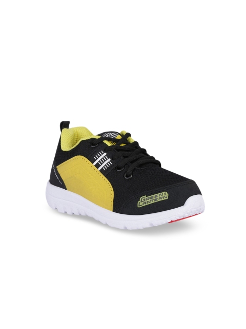 

Campus Unisex Kids Black Mesh Running Shoes