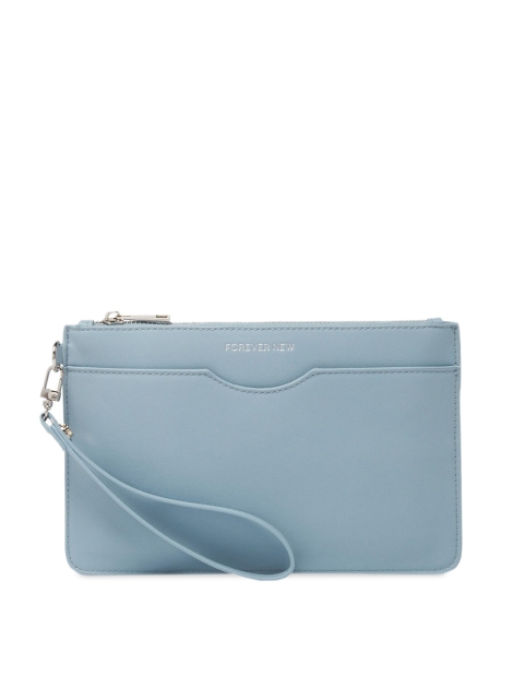 

Forever New Blue Solid Clutch