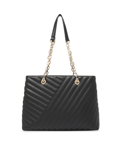 

Forever New Black Textured Shoulder Bag
