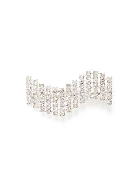 

Forever New Silver-Toned Alligator Hair Clip