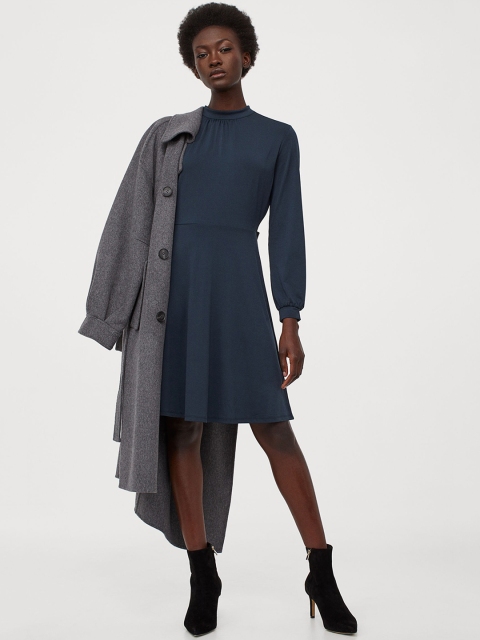 

H&M Women Blue Jersey Dress