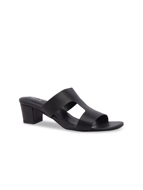 

Inc 5 Women Black Solid Block Heels