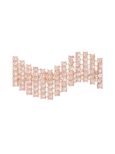 

Forever New Rose Gold Embellished Tic Tac Hair Clip